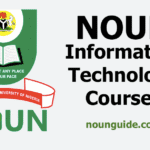 NOUN Information Technology Courses & Fees (BSc, MSc, PGD, PhD)