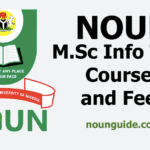 NOUN MSc Information Technology Courses and Fees